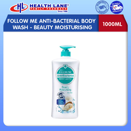 FOLLOW ME ANTI-BACTERIAL SABUN BADAN- BEAUTY LEMBAPURISING (1000ML)
